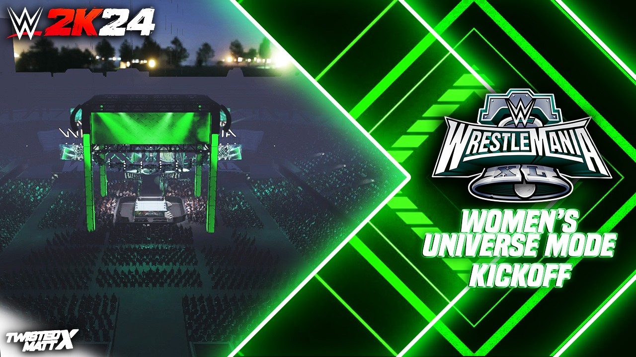 WWE 2K24: Режим «Женская Вселенная» | Предварительная игра WrestleMania