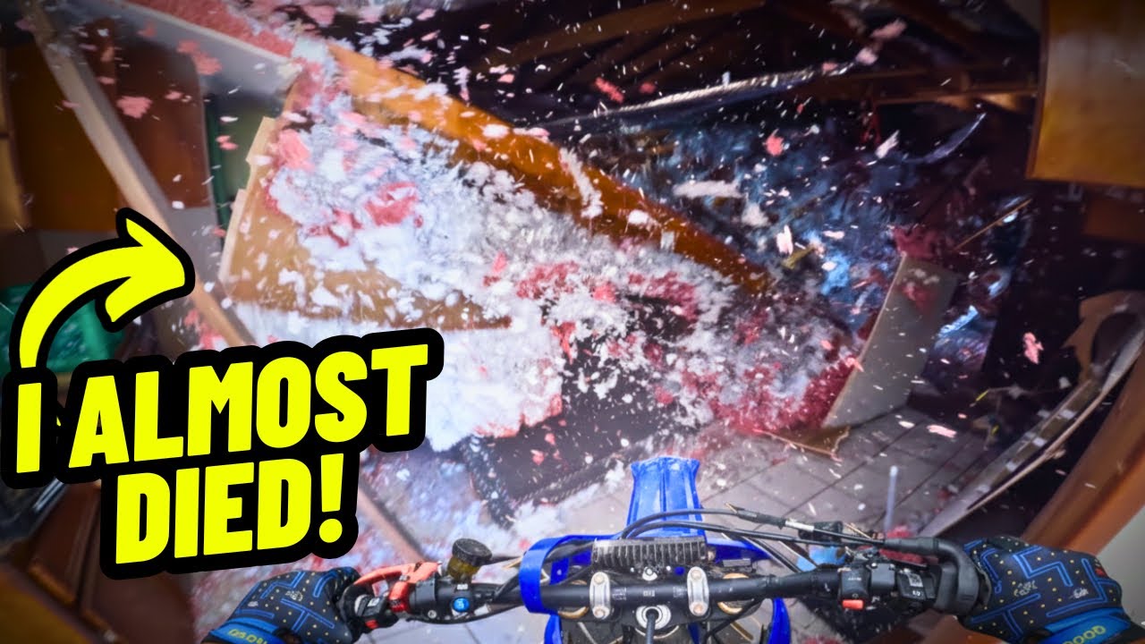 I Rode Into an Abandoned House&hellip; It COLLAPSED