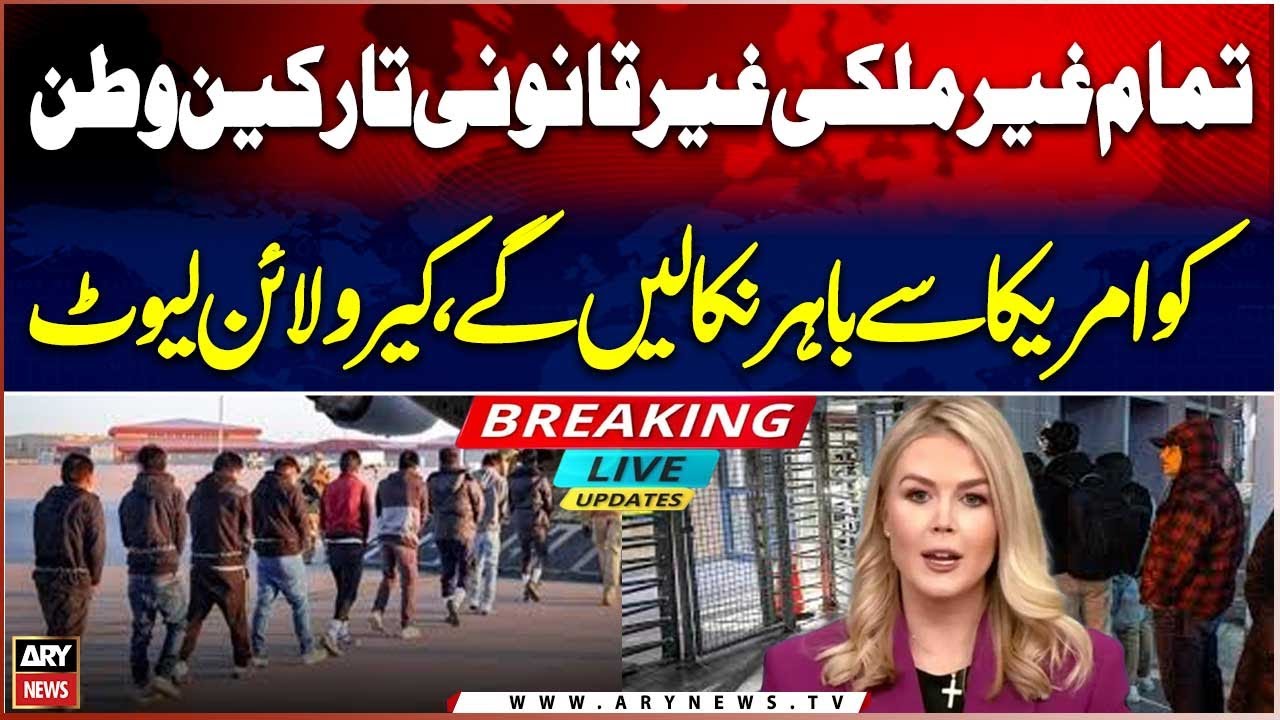 All foreign illegal immigrants will be expelled from the US, Karoline Leavitt