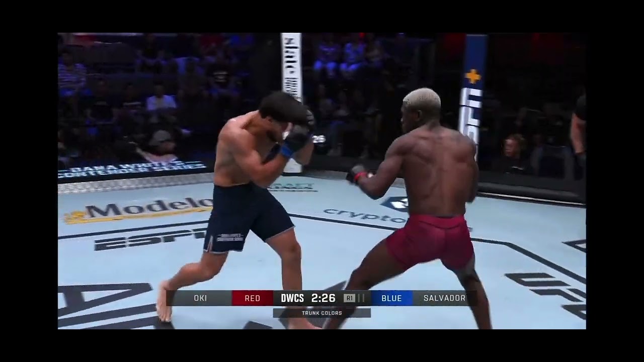Oki Bolaji vs Dylan Salvador 1rst round big ko !!! UFC Dana White&rsquo;s Contenders Series
