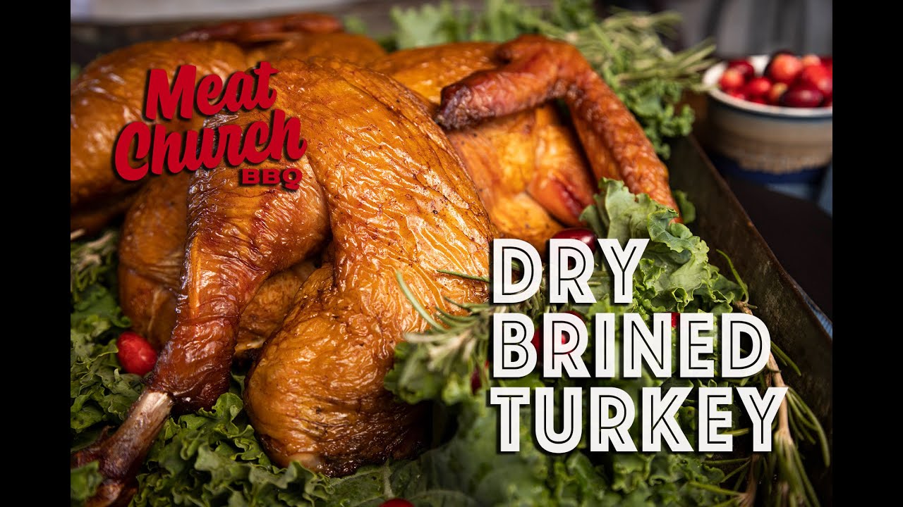 Dry Brined Turkey on a Pellet Grill