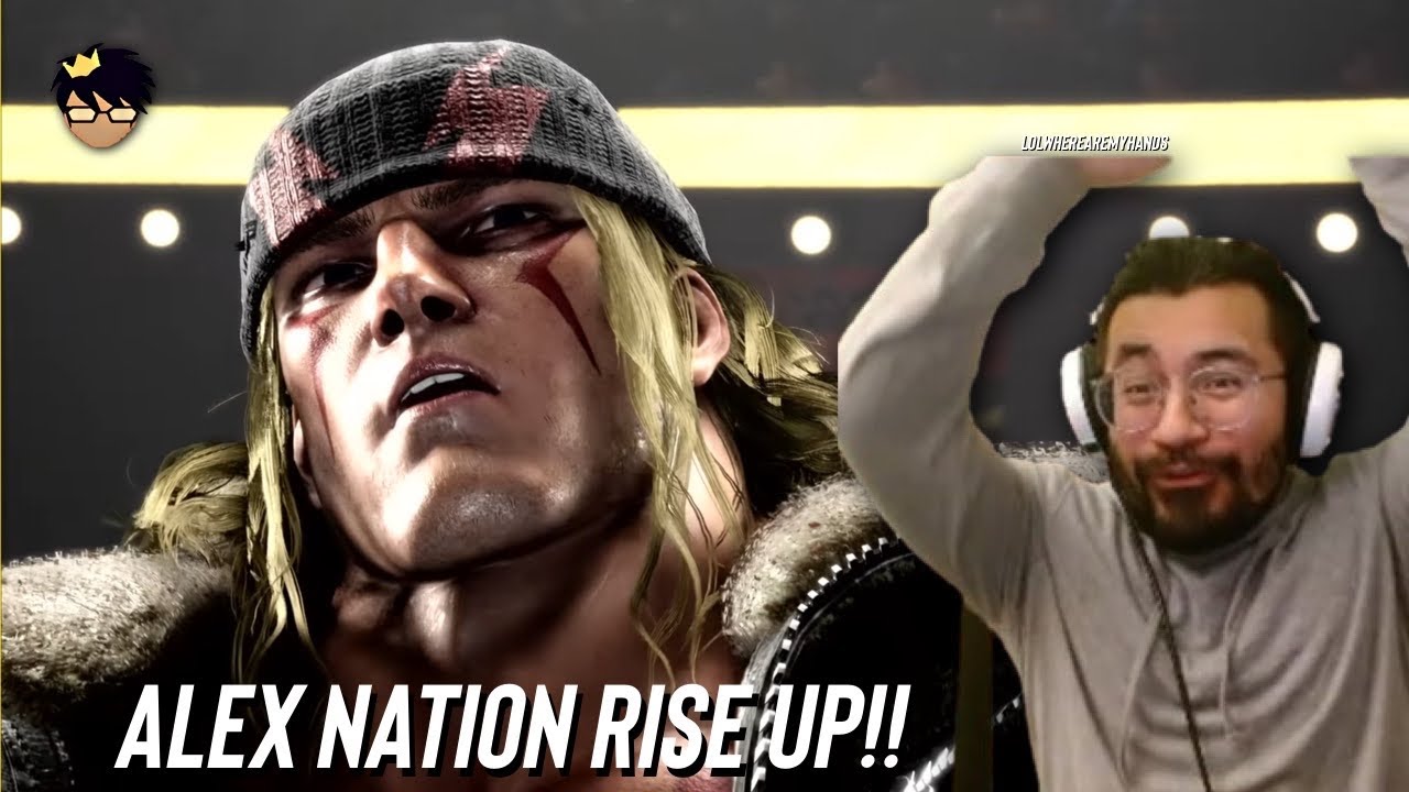 Alex has gone full HEEL! | Street Fighter 6 Alex Reveal Reaction