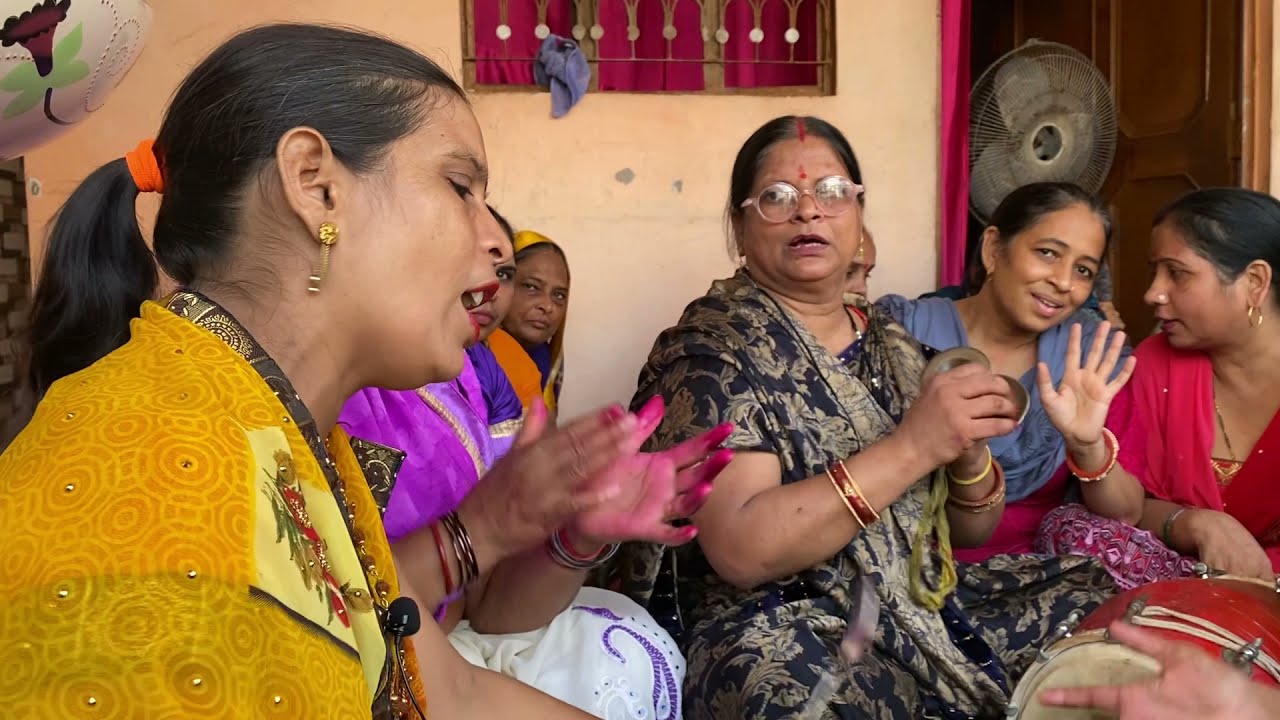 ननदी की चोली में ततैये डलवाती - मज़ेदार सोहर गीत || Sohar geet ||