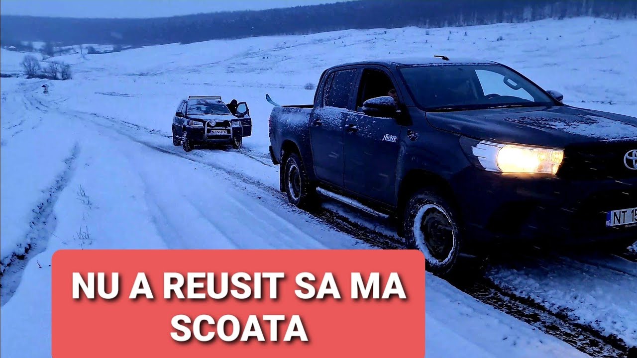 Nu a reușit sa ma tragă am lasat Roverul pe camp