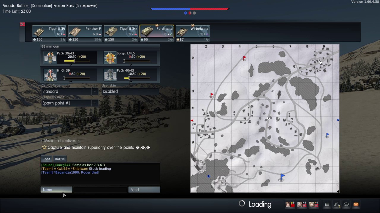 Stuck on loading screen