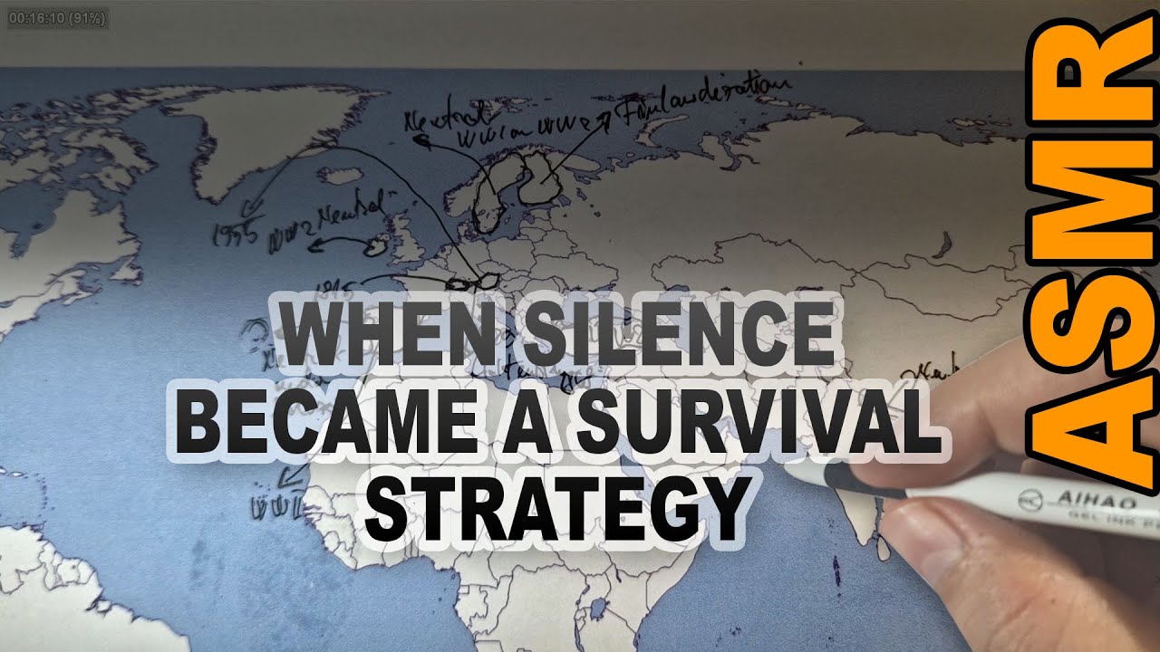 The Art of Neutrality: How Some Nations Avoided Destruction | ASMR History + map tracing