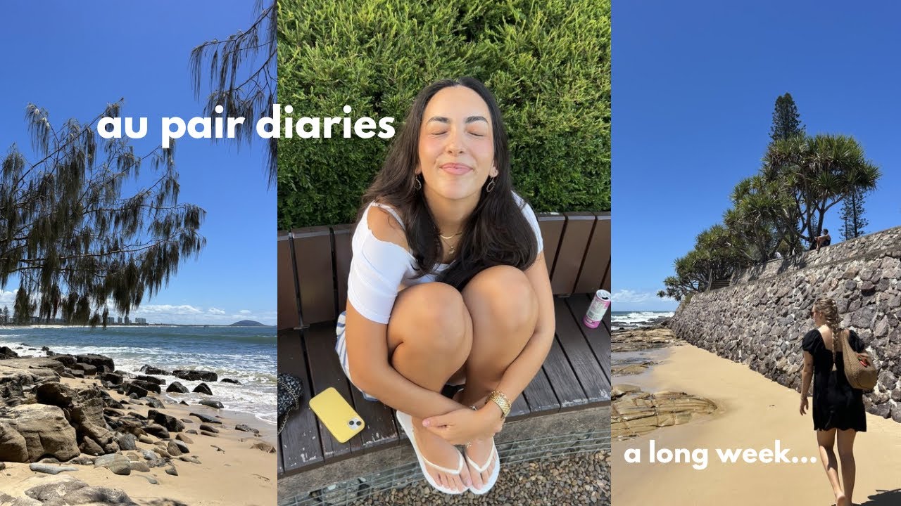 aupair diaries | krankes hostkind, kino, backen, danceclass, sunshine coast, nagelstudio⭐️