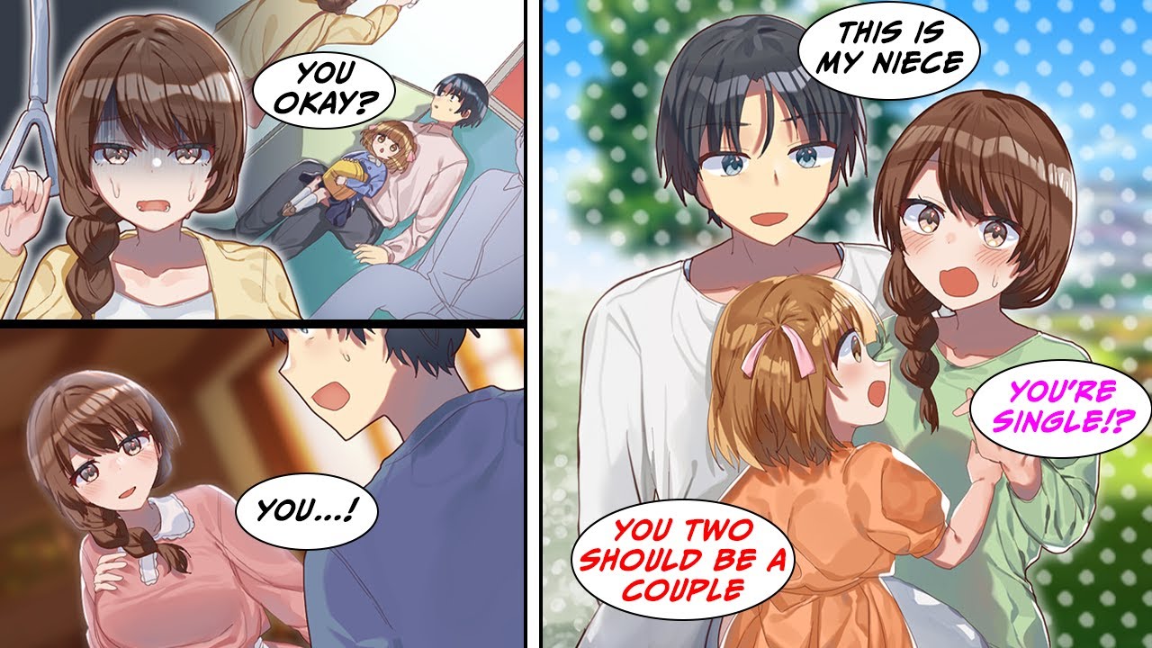 [Manga Dub] I had a child on my lap when I gave my seat to a pretty girl on the train... [RomCom]