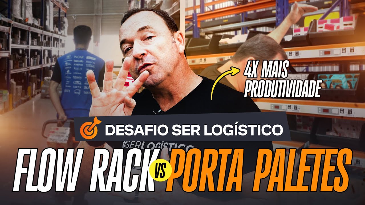 PORTA PALETES vs FLOW RACK: Qual a melhor solução para sua operação? | Desafio #02