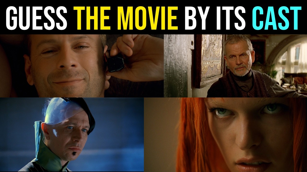 Only 1% Can Guess All Movies by Their Cast | 4 Actors Quiz