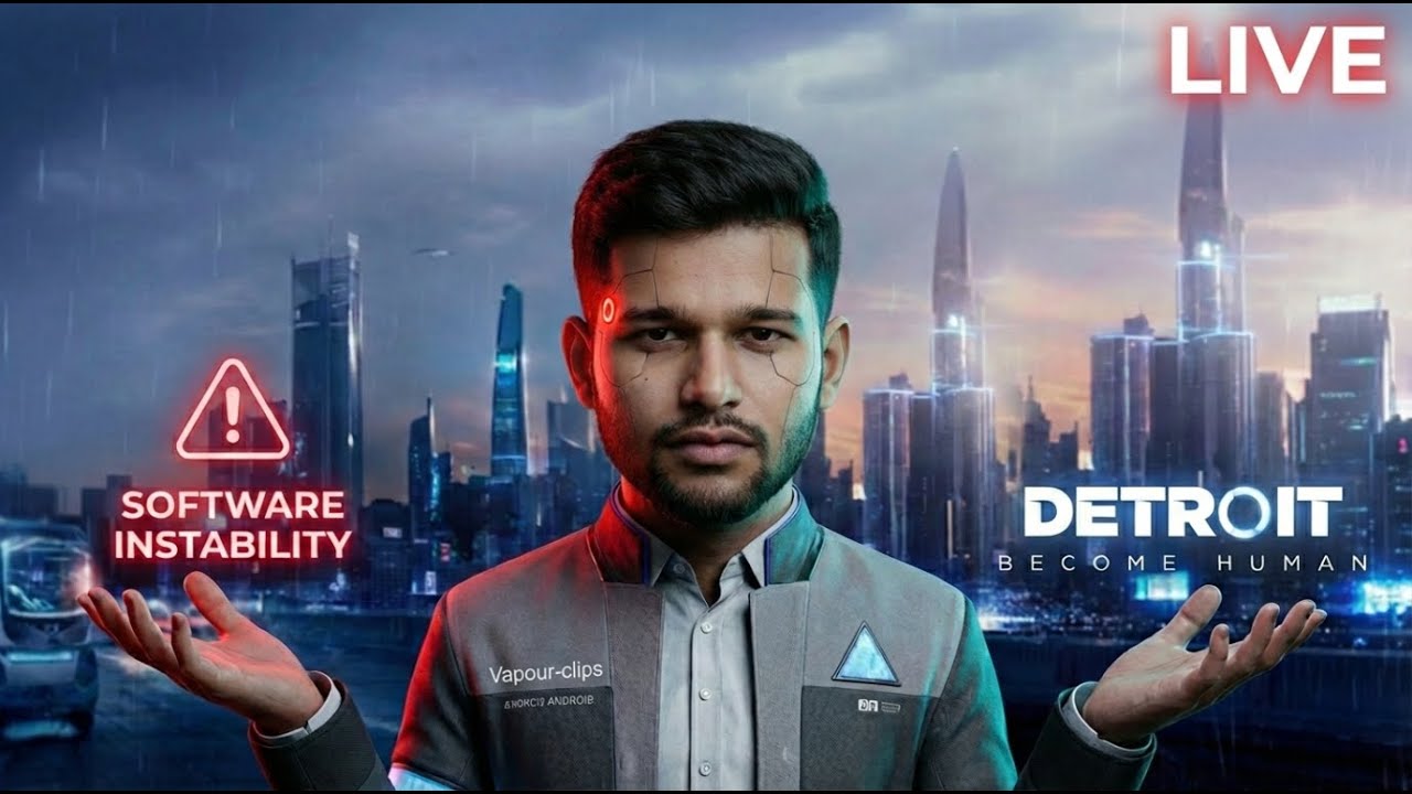 One Choice Ruins Everything | Detroit: Become Human Live | @Vapour-clips