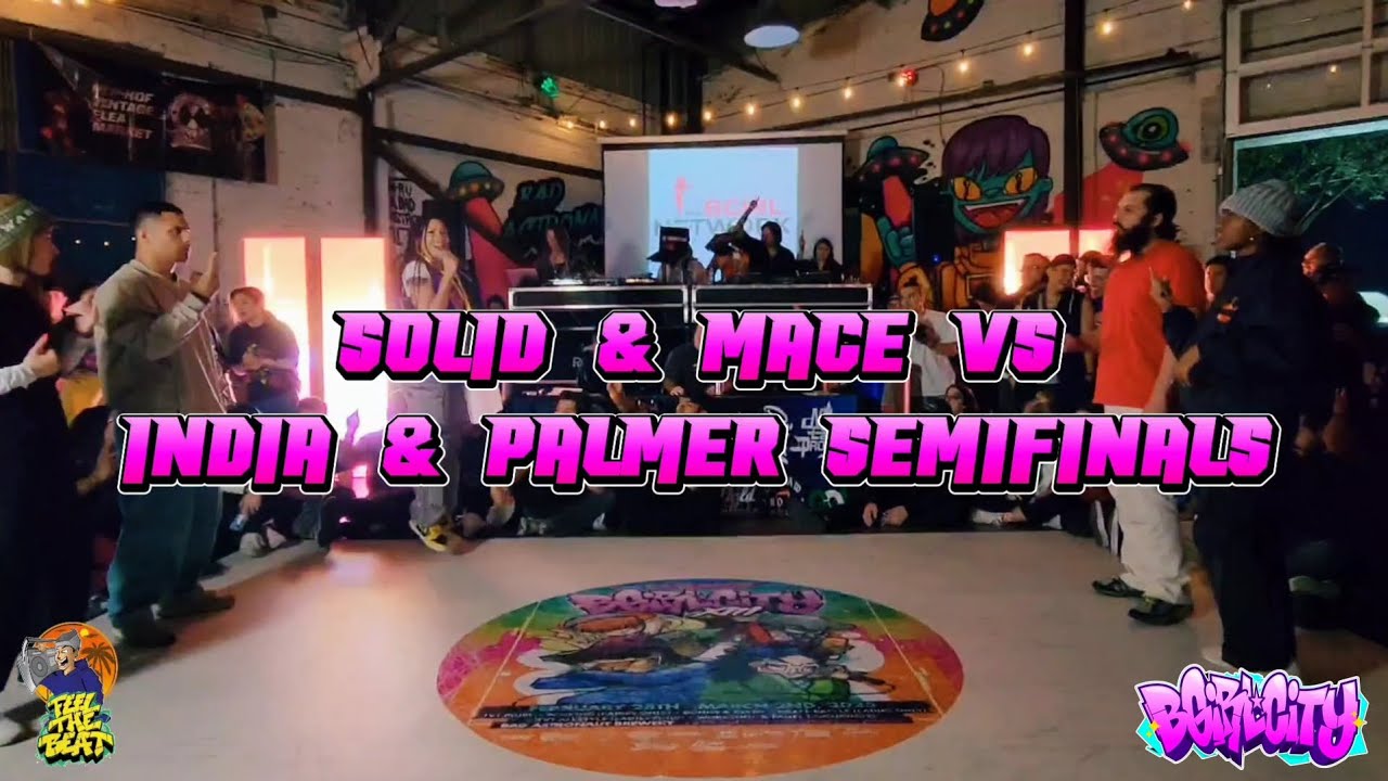 SOLID & MACE VS PALMER & INDIA-BGIRL CITY 2025-BONNIE & CLYDE SEMIFINALS