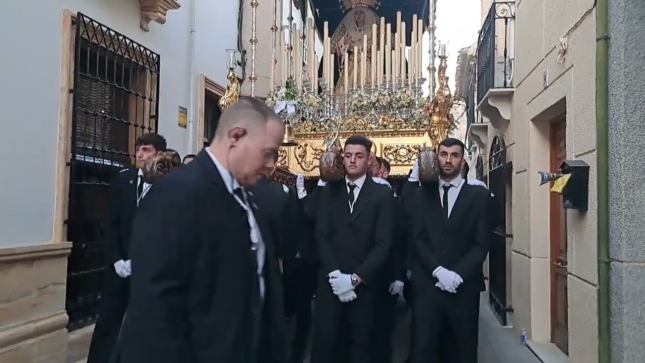 VIRGEN DE LA ESPERANZA CALLE ANTONIO MARTINEZ Paso Blanco Albox 2024