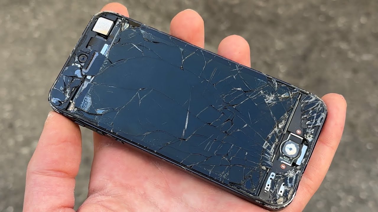 iPhone 5 destruction