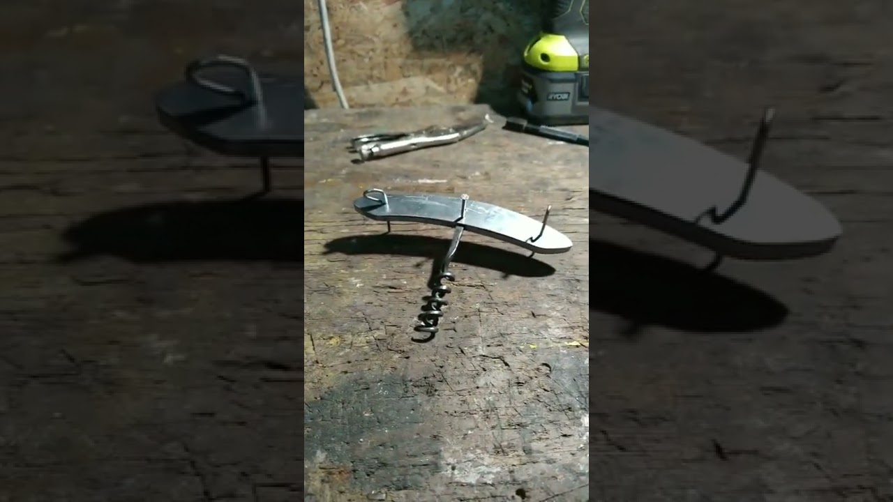 tuto fabrication et forge d'un tire bouchon