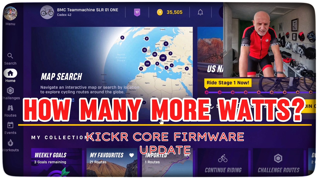How many more watts...Kickr Core update