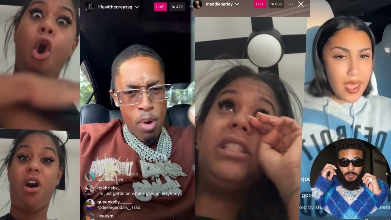 Maddie HYSTERICALLY crying and EXP0SING Corey after the Break up🥴Queen shade Clarence in NEW SONG