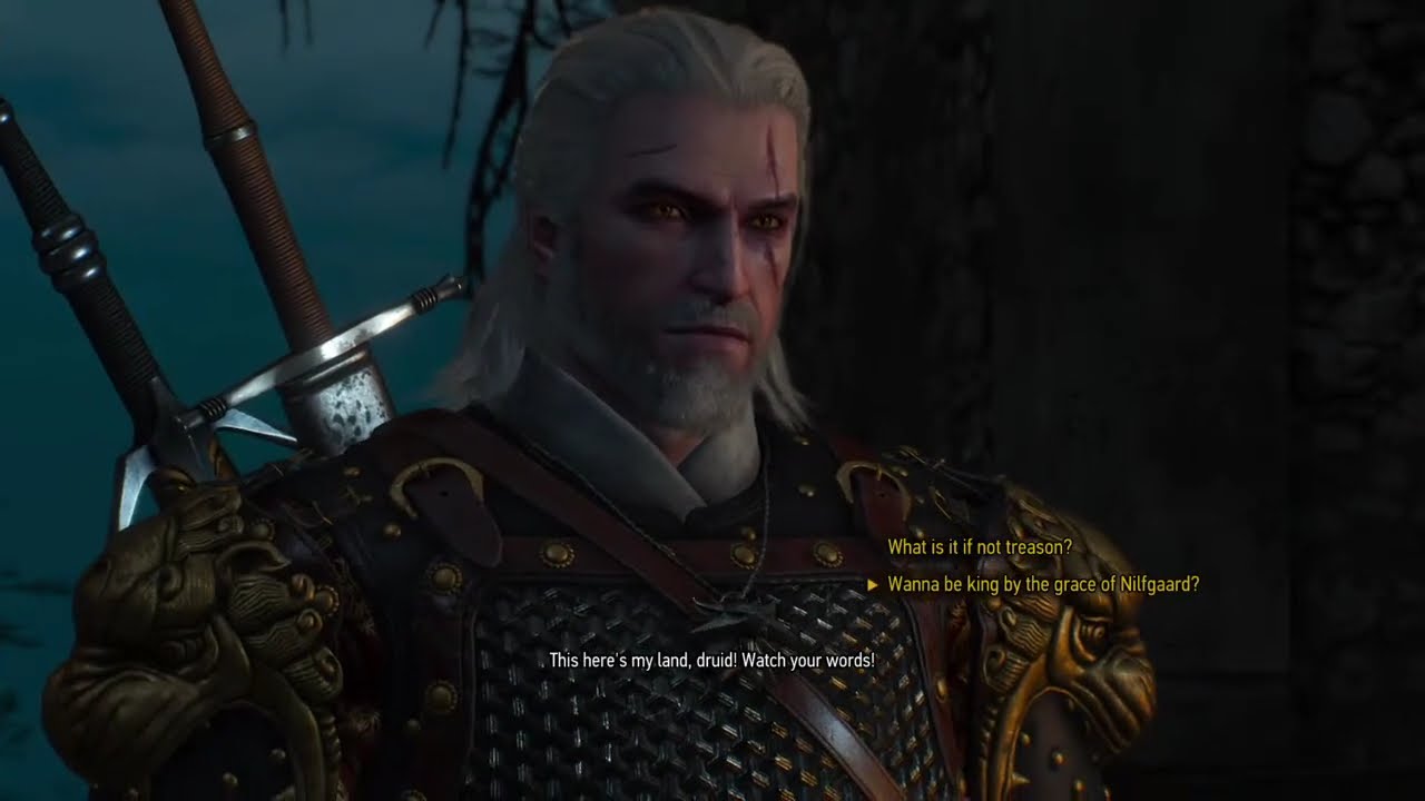 The Witcher 3- No Mic