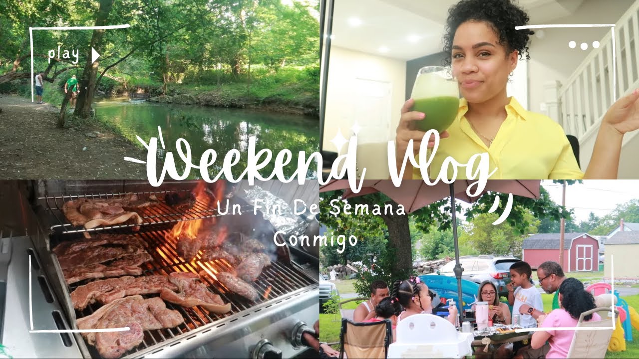 ASI PASAMOS EL FIN DE SEMANA ENTRE RISAS, BBQ Y UNA CAÍDA INESPERADA | VLOG REAL EN FAMILIA | ME CAÍ