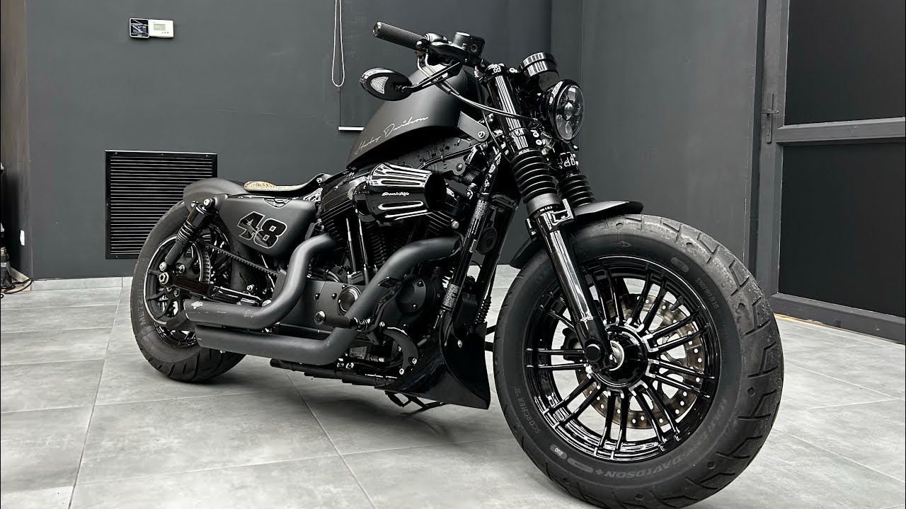 Sportster Forty Eight &bdquo;The Beast&rdquo; with V&H exhaust