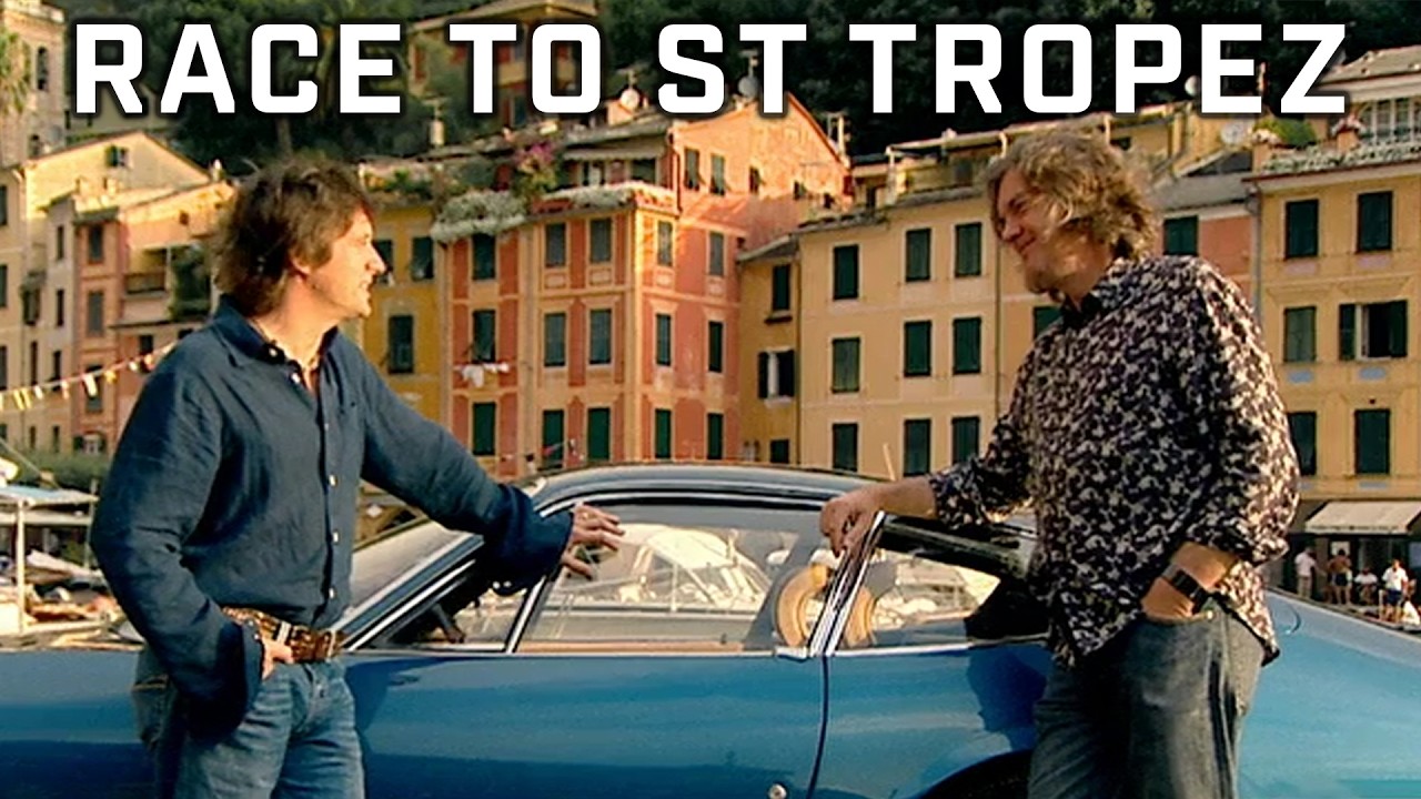 Ferrari Daytona vs Boat In A Riviera Race! | Top Gear Classic