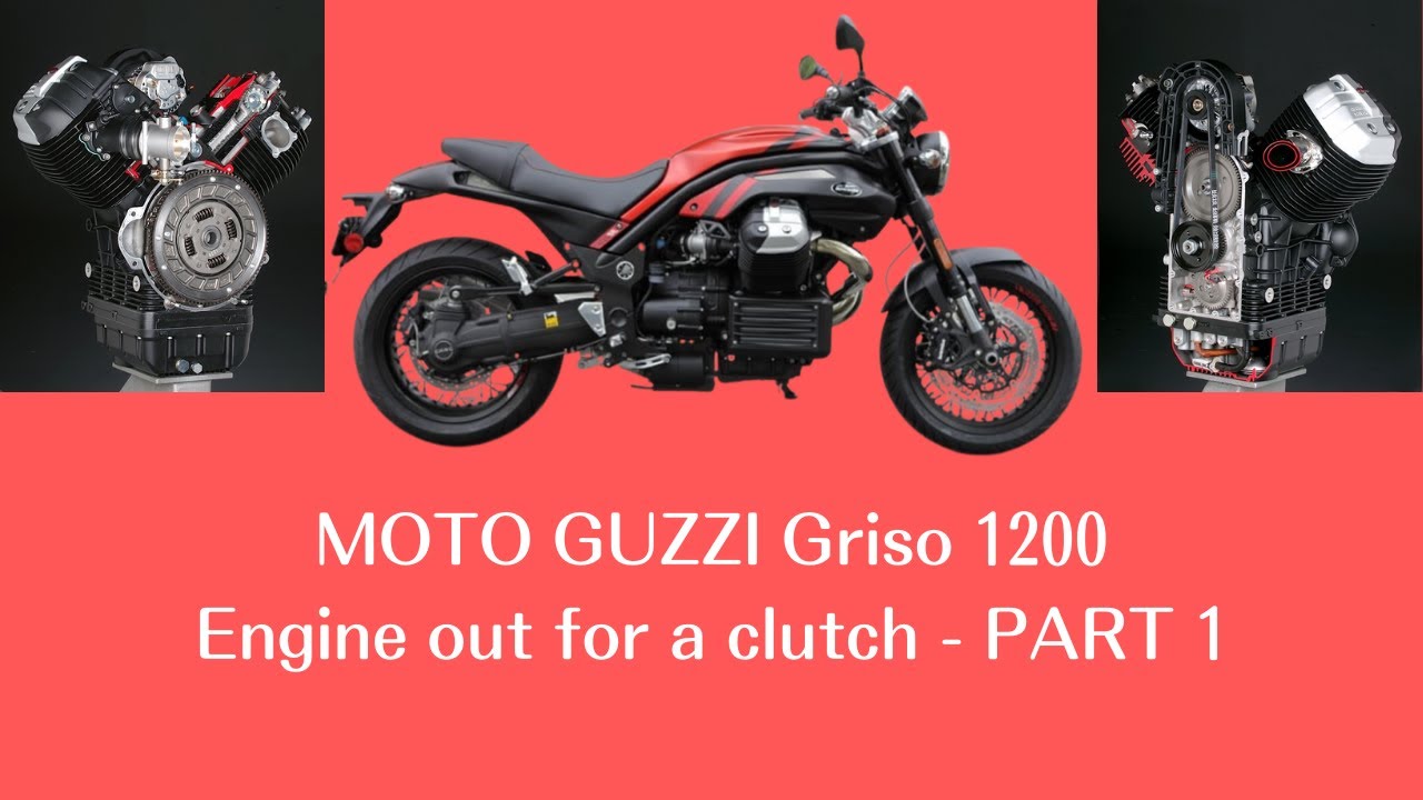 Замена сцепления Moto Guzzi, часть 1