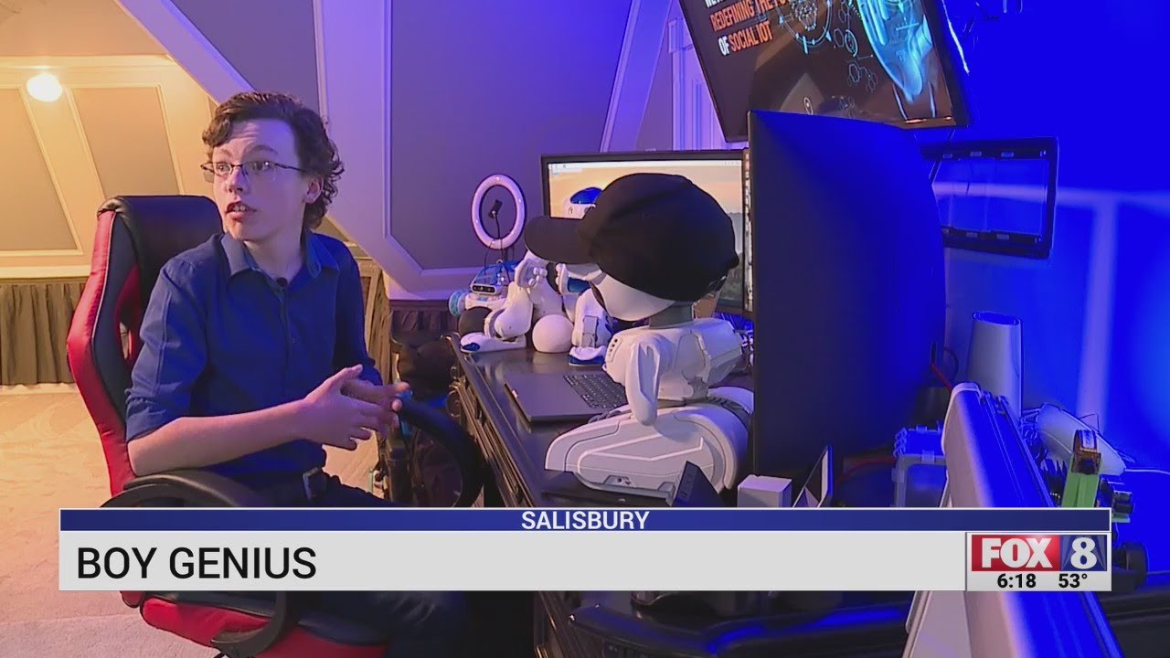 Salisbury 13-year-old boy genius enjoying university journey after graduating from high school, comm