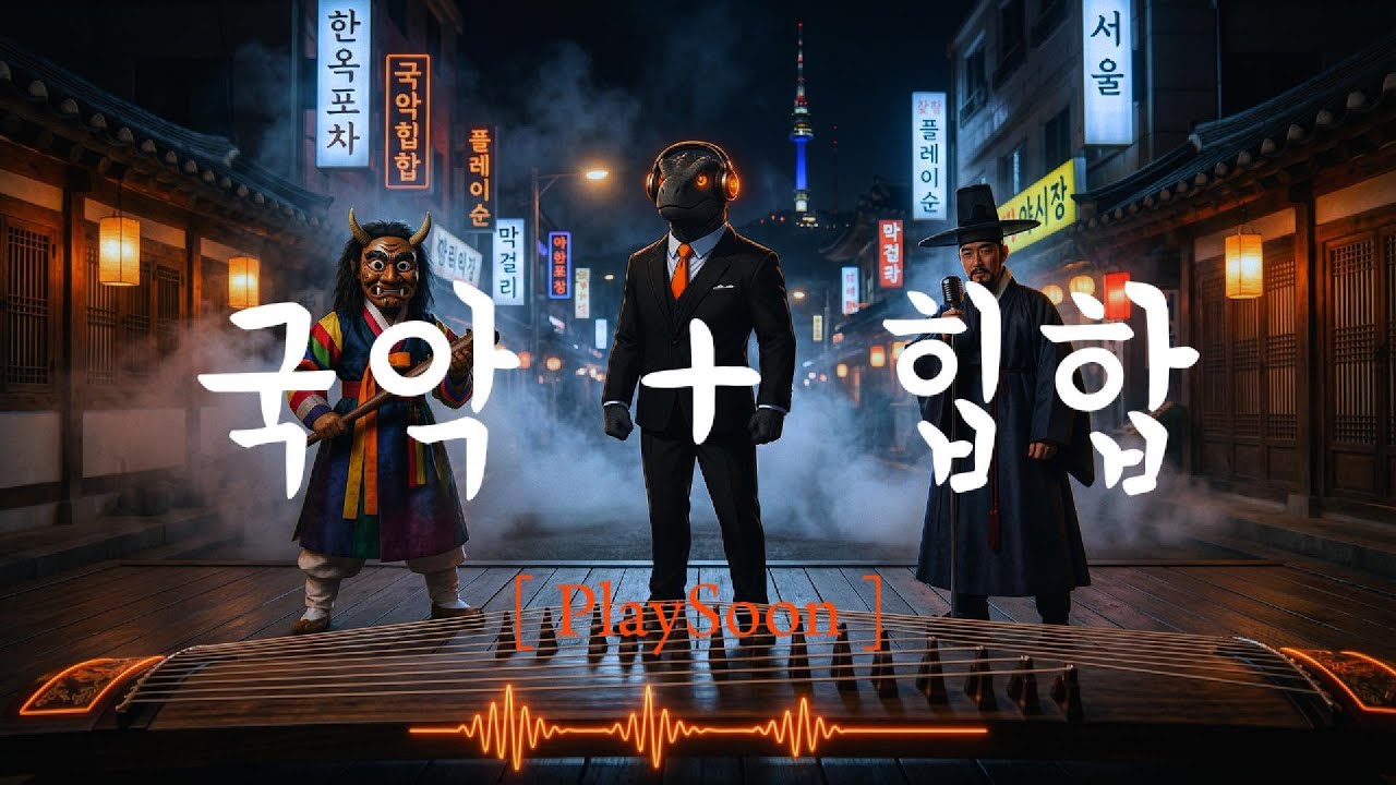[ PlayList ] 국악 퓨전 힙합(Joseon Hip-hop) 👹| 한복 입고 힙합 그루브 타는 법