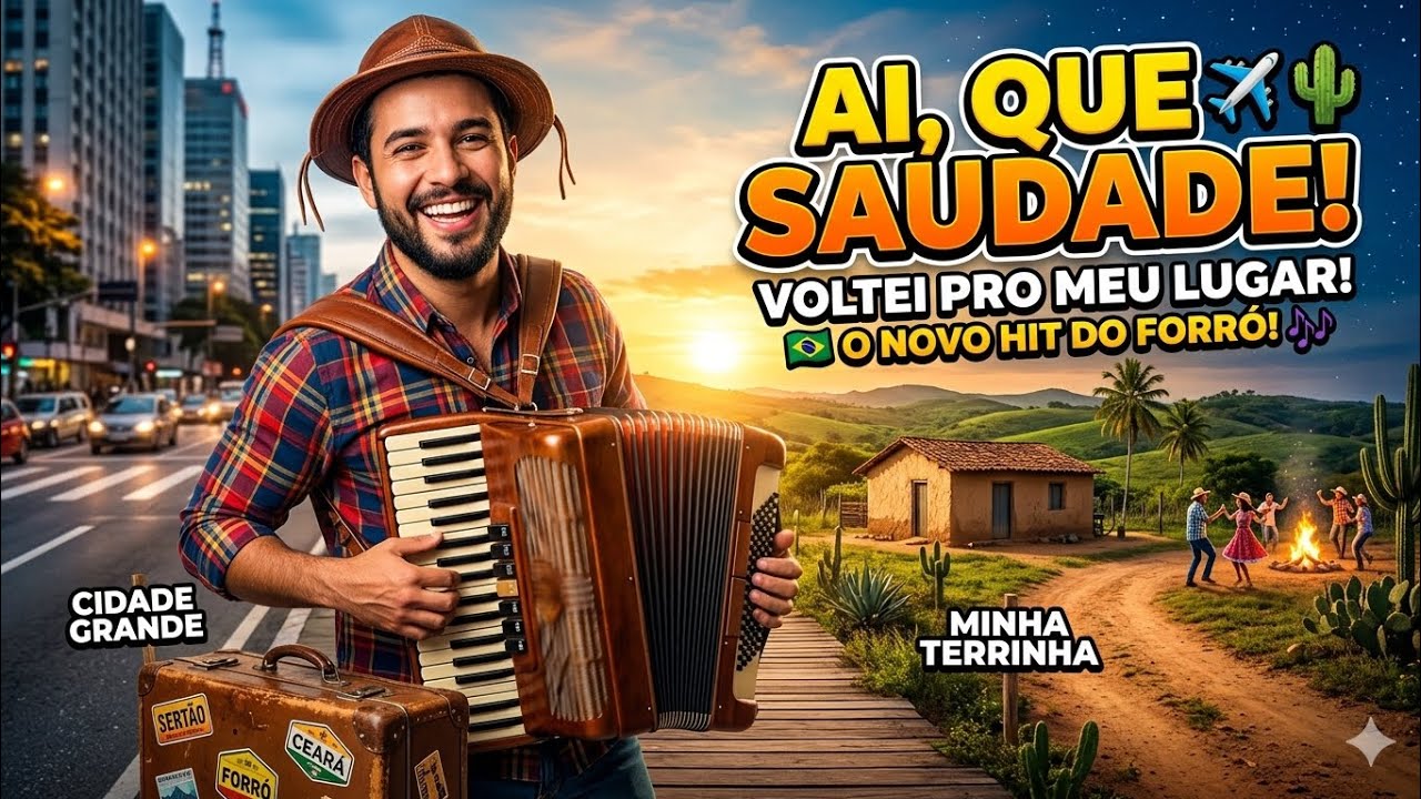 A música que todo nordestino longe de casa precisava ouvir hoje... 🌵❤️
