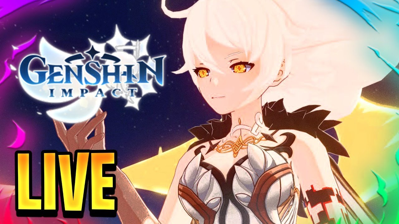 LIVE 12H GO COMMENCER L'AVENTURE DE GENSHIN IMPACT  PC/PS4/MOBILE