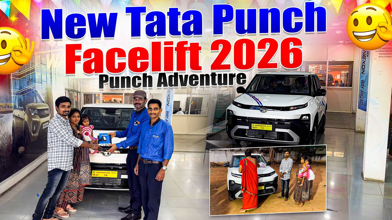 New Tata Punch Facelift 2026 / Punch Adventure - White Colour / Most Value for money Veriant