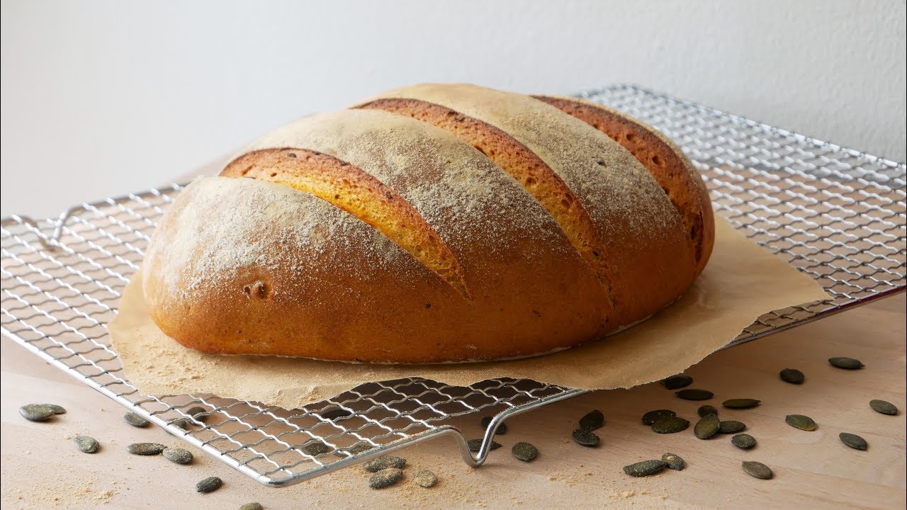 Kürbisbrot Backen (Rezept) || Baking Pumpkin Bread (Recipe) || [ENG SUBS]