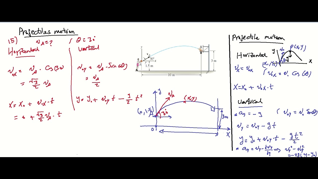 Exercises2 1 projectiles