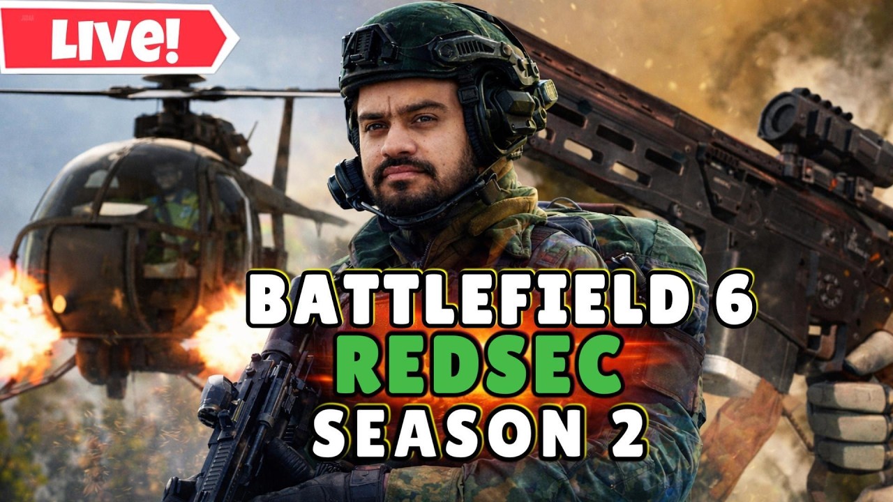 BATTLEFIELD 6 REDSEC NEW SEASON | HINDI COMMENTRY