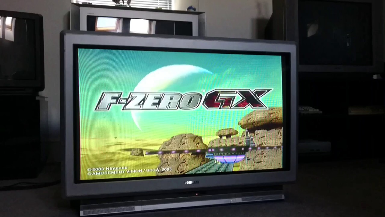 Retro consoles on a Toshiba 36zp18p CRT TV.