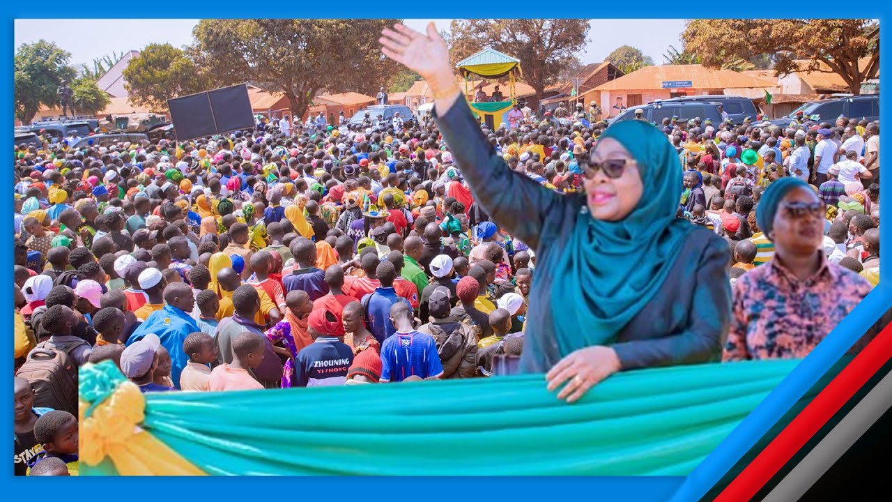 🔴#LIVE: RAIS DKT. SAMIA AKIWASALIMIA WANANCHI MATEMANGA TUNDURU MKOANI RUVUMA