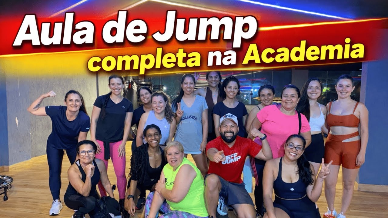 #213 Aula de Jump completa na academia 2026