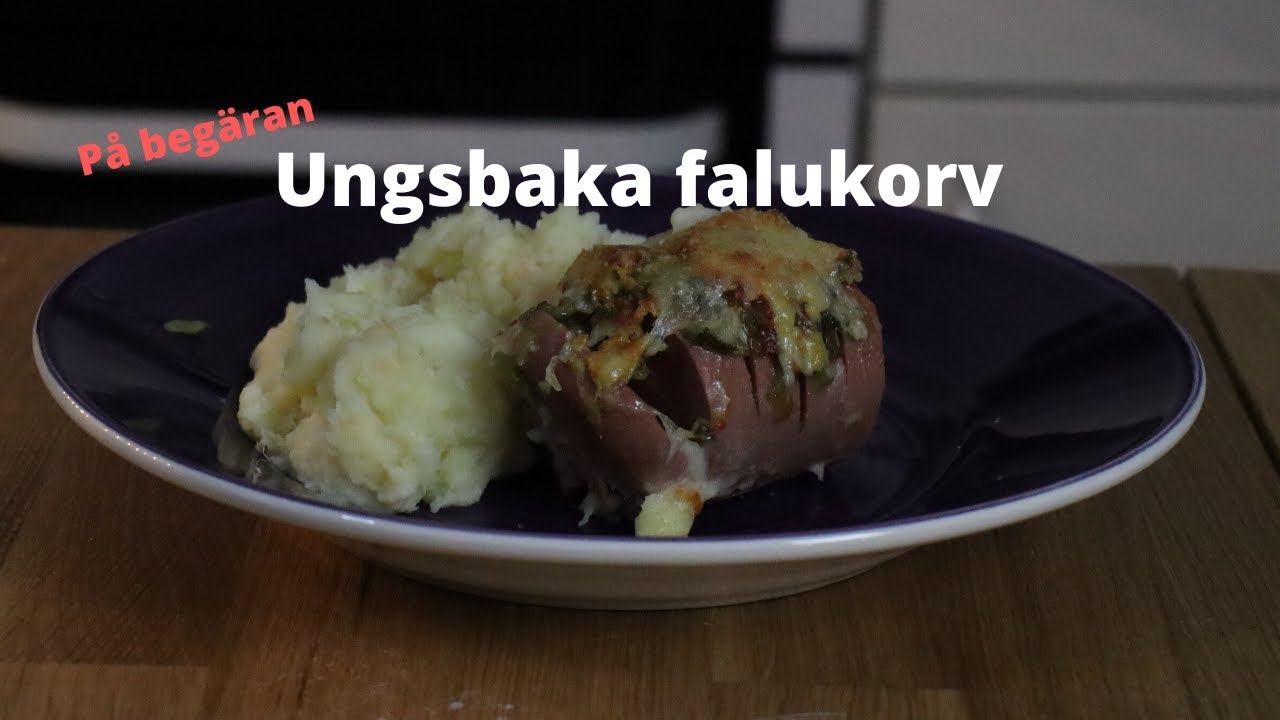 Ungsbakad falukorv 