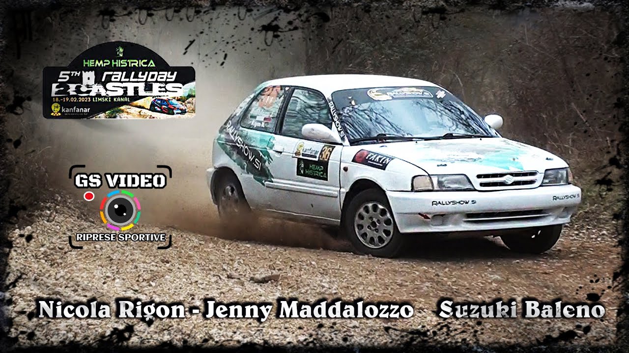 5&deg; RallyDay Due Castelli 2023 | Nicola Rigon - Jenny Maddalozzo | Suzuki Baleno