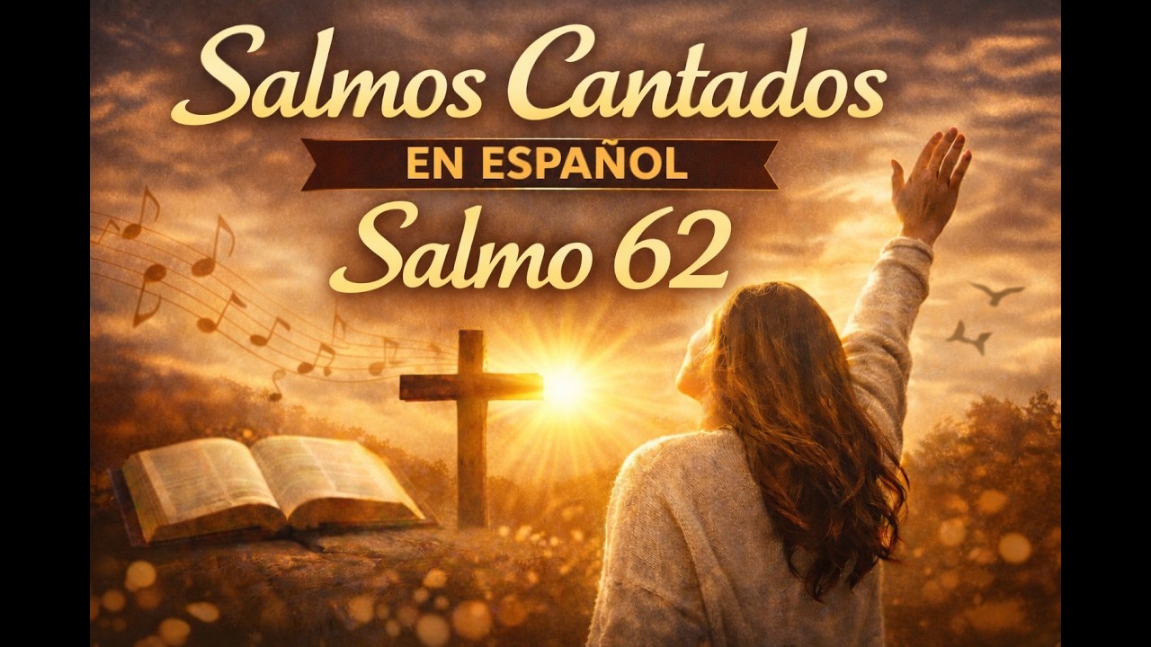 Salmo 62 Cantado en Español | Dios es mi Roca y mi Salvación | Salmos Cantados | Musica Cristiana