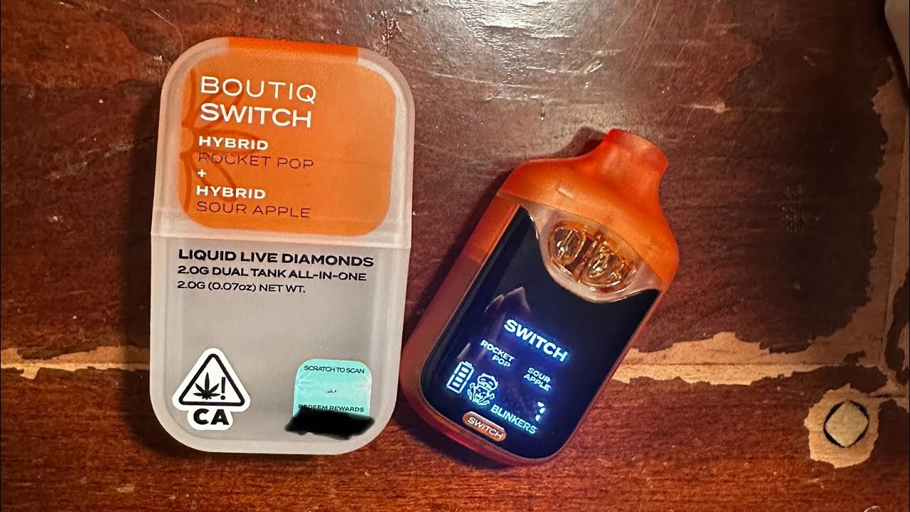 BOUTIQ SWITCH V4 ROCKET POP🚀X SOUR APPLE🍏REVIEW!!