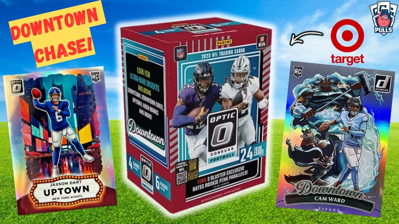 BETTER THAN THE MEGA? 🧐 2025 Donruss Optic NFL Blaster Box Hunt