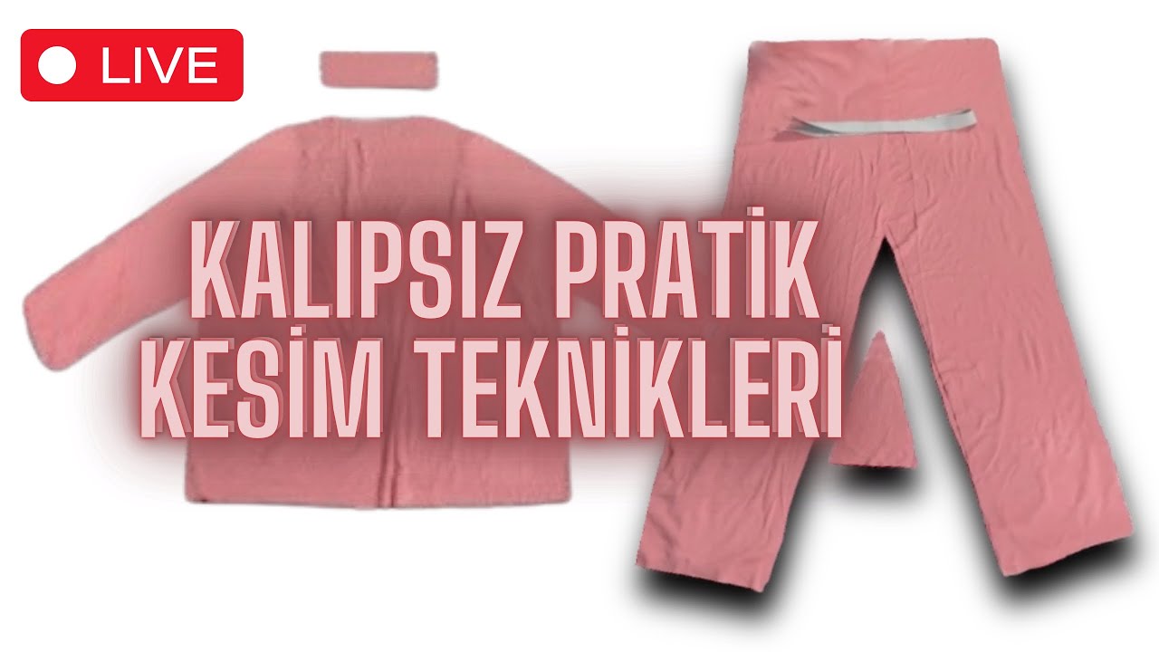 Pijama takımı hem üst hem de alt kesim