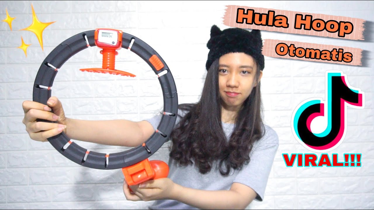 HULA HOOP OTOMATIS ??? BISA PUTER SENDIRI ??? | UNBOXING + COBAIN SMART HULA HOOP VIRAL DI TIK TOK