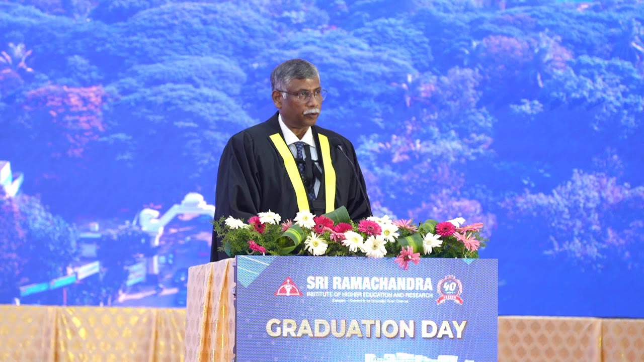 Graduation day | Sri Ramachandra Institute of Higher Education & Research | 