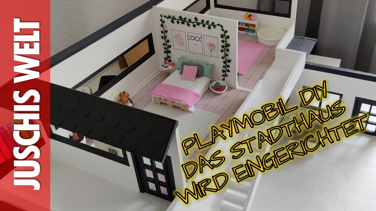 PLAYMOBIL DIY - DAS STADTHAUS WIRD EINGERICHTET