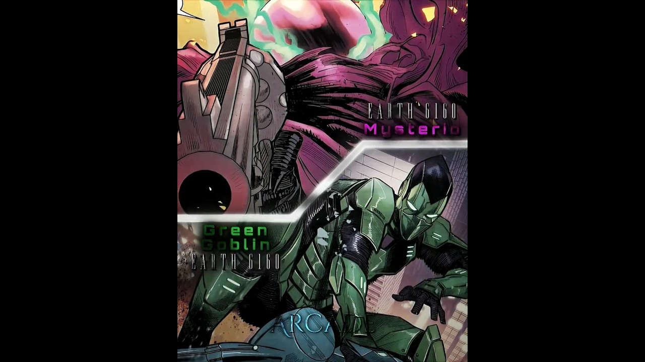 Ultimate Green Goblin vs Ultimate Mysterio (6160)