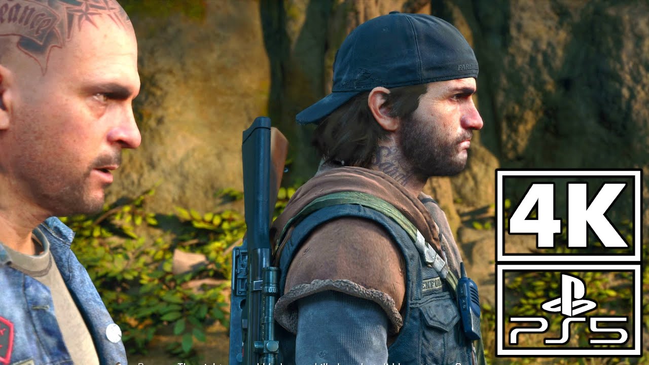 DAYS GONE: Сцены в пьяном угаре [PS5 4K 60fps]