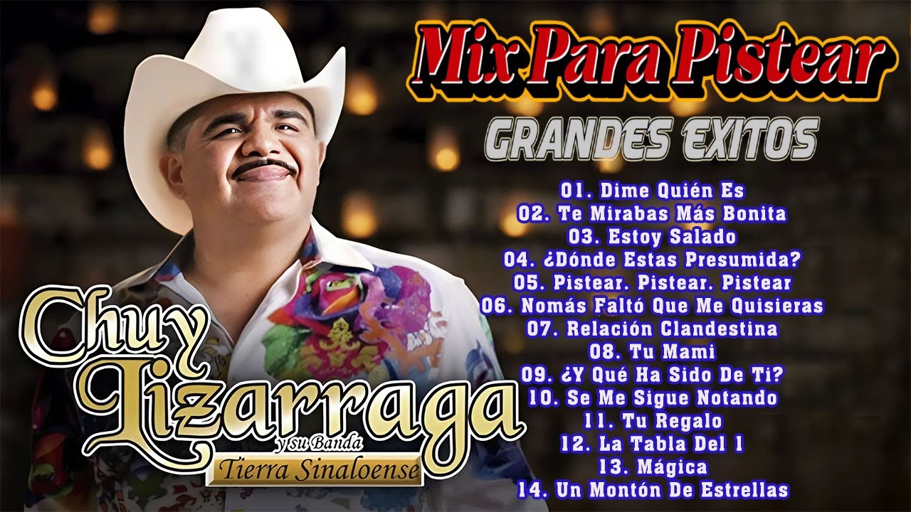 🔥 Lo Mejor de Chuy Lizárraga 🔥Puros Corridos Banda Mix Para Pistear
