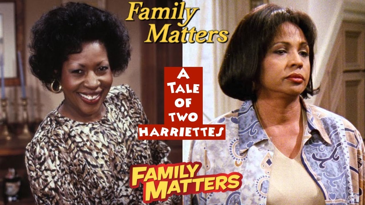 FAMILY MATTERS: A TALE OF TWO HARRIETTES